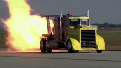 Le camion le plus rapide au monde - ZAPPING AUTO DU 24/02/2014