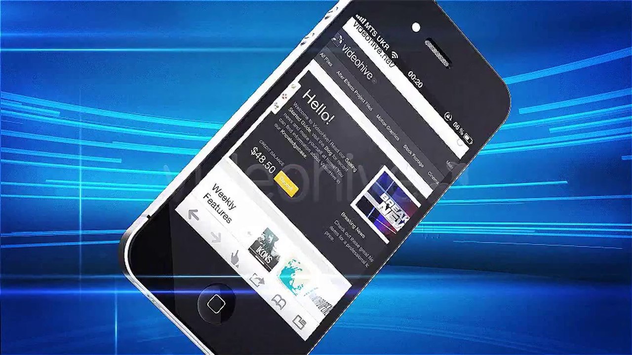 Iphone App Presentation - After Effects Template