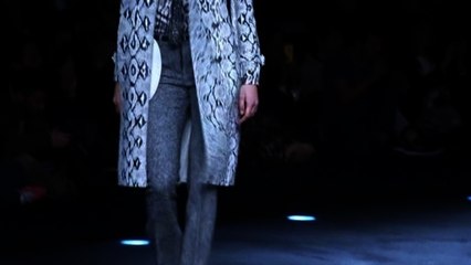 Roberto Cavalli sets Milan fashion week alight