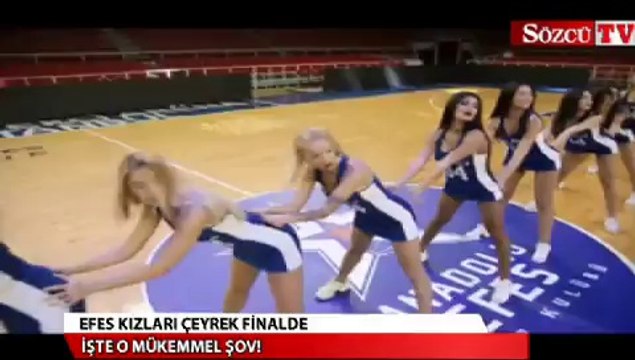 Efes kızları çeyrek finalde!