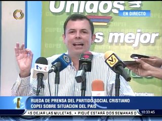 Copei propone el mecanismo de la mediación internacional para resolver la crisis