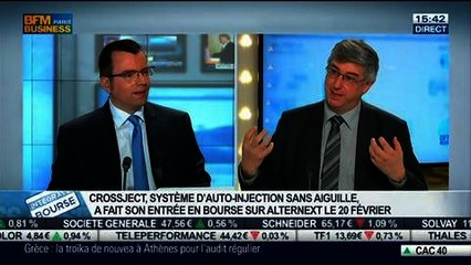 Crossject, première IPO française de l'année: Patrick Alexandre, dans Intégrale Bourse – 24/02
