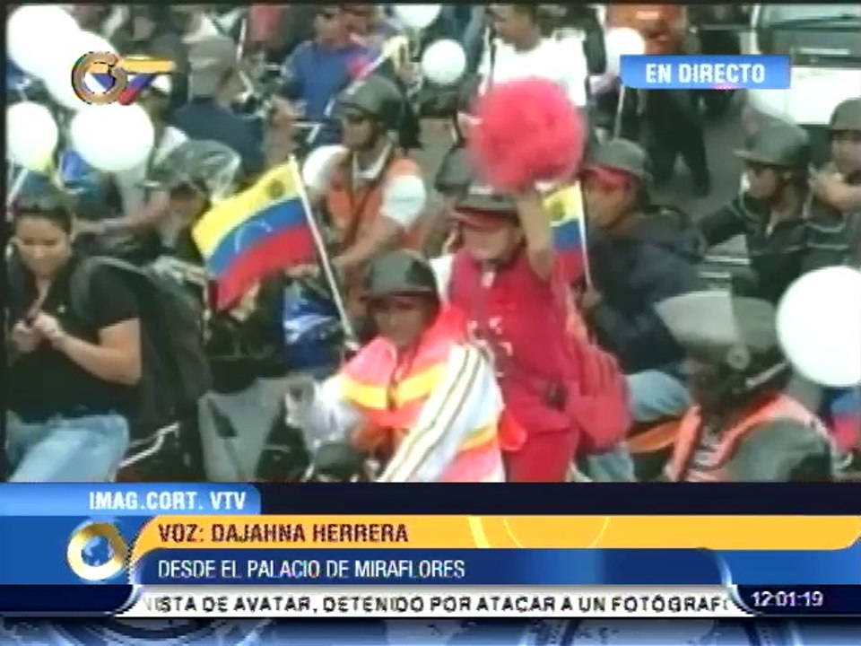 Motorizados "por la paz" se movilizan desde Petare a Miraflores