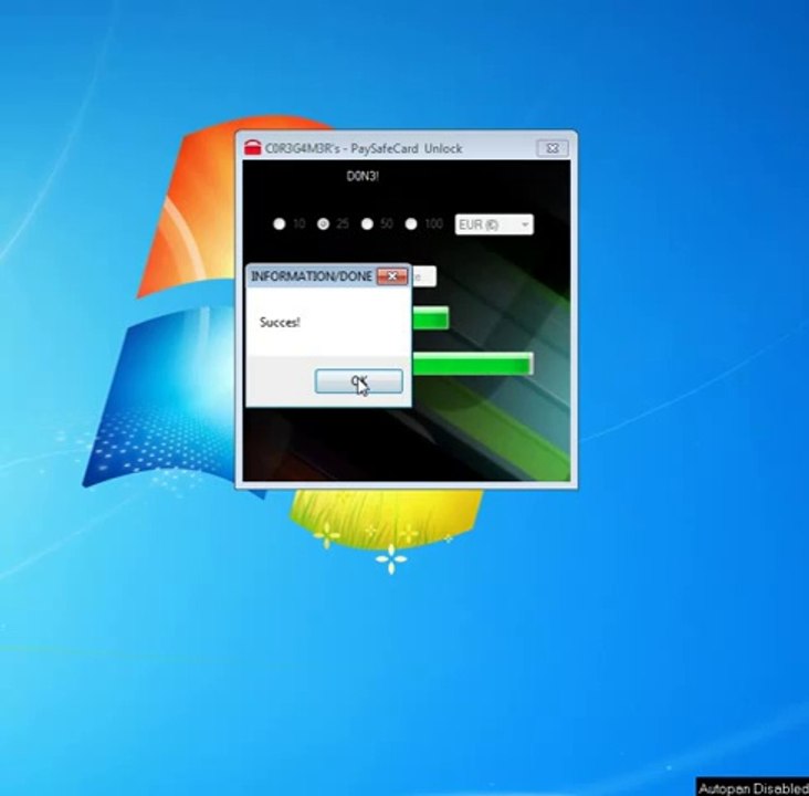[WORK] [NEW METHOD ] PaySafeCard Generator Feb 2014