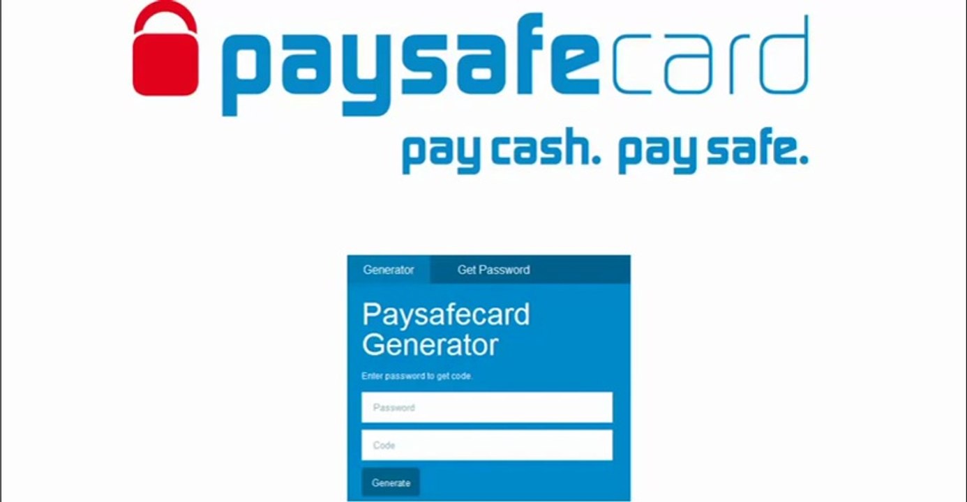Paysafecard Generator