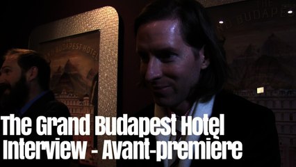 Avant Première The Grand Budapest Hotel - Interview
