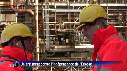 Cameron en Ecosse pour soutenir l'industrie pétrolière