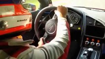 Audi R8 e-tron Electric Supercar Record Lap @ the Nurburgring [IN-CAR]