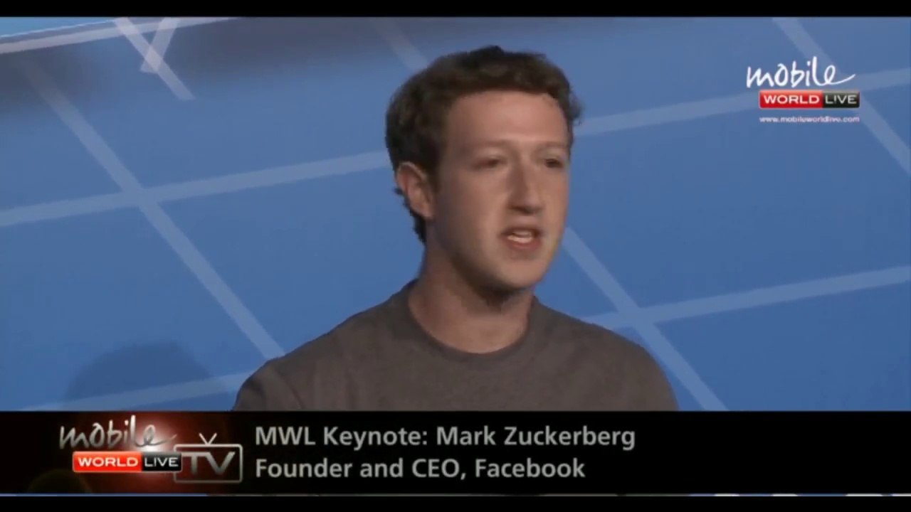 Mark Zuckerberg MWC 2014