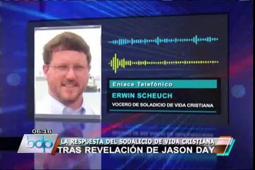 Sodalicio responde a Jason Day: Nunca se acercó a hacer acusación concreta