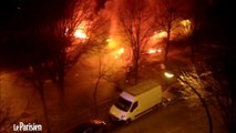 Trois commerces détruits par un incendie à Epinay-sur-Seine