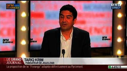 Tariq Krim, fondateur de Jolicloud, dans Le Grand Journal – 24/02 4/4