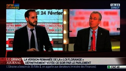 Alain Giffard, secrétaire national à l'économie et à l'industrie de la CFE-CGC, dans Le Grand Journal – 24/02 2/4