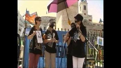 Testimonios de enferm@s, 11 de Mayo 2013, Puerta del Sol (Madrid)