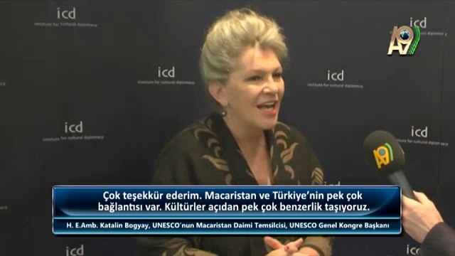 H. E.Amb. Katalin Bogyay, UNESCO’nun Macaristan Daimi Temsilcisi, UNESCO Genel Konferansının Başkanı