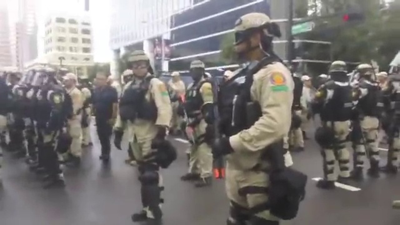 Alex Ansary Passing Through Republic Convention in Tampa, Florida (2012)