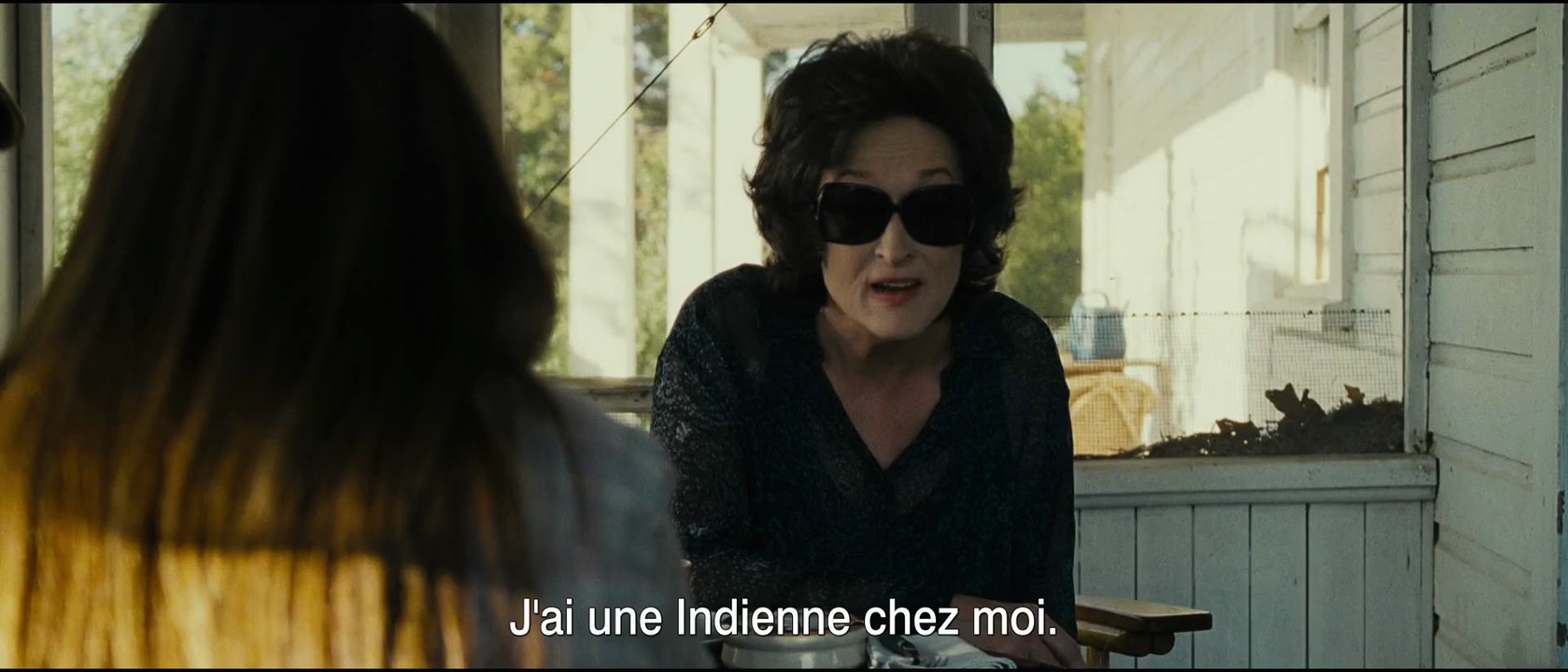 UN ETE A OSAGE COUNTY - Extrait #4 PETIT-DÉJEUNER SOUS LA VÉRANDA. (MERYL STREEP ET JULIA ROBERTS) [VOSTHD1080p]