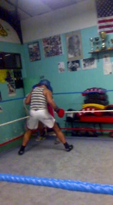 Boxe sparring