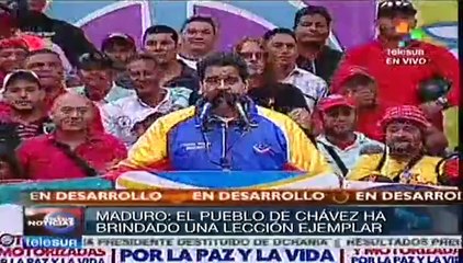 Dejaremos sin dientes al "tiburón" si se mete con nosotros: Maduro