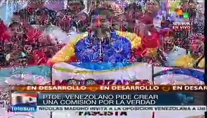Maduro pide crear Comisión de la Verdad para investigar fascismo