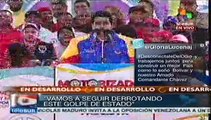 Con la paz construiremos la Venezuela del siglo XXI: Maduro