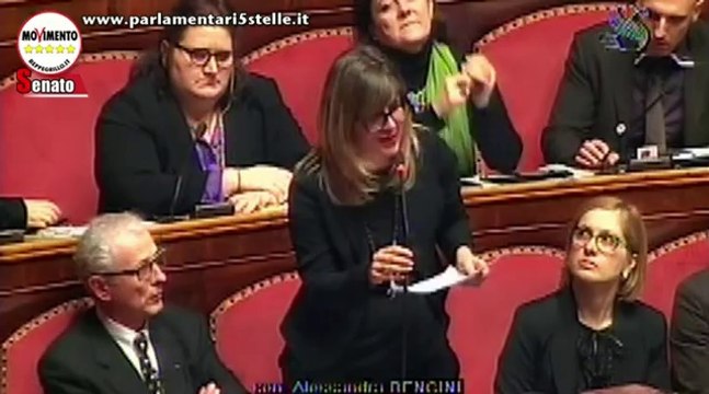 Sfiducia al Governo Renzi: l'intervento di Alessandra Bencini (M5S) - MoVimento 5 Stelle