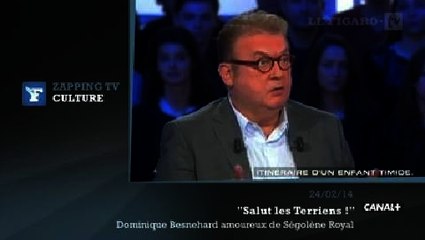 Zapping TV : "Déçu et amoureux", Dominique Besnehard tacle Ségolène Royal