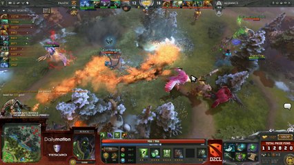 The Alliance vs Fnatic Game 2 - DOTA 2 Champions League TobiWan & Fogged