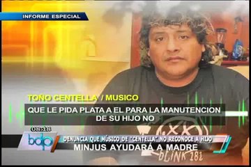 Integrante del grupo Centella sería denunciado por violación y pensión alimenticia