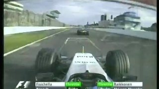 Kimi Räikkönen ohittaa viimeisellä kierroksella ja voittaa!