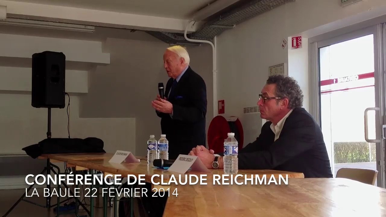 Conférence de Claude Reichman à La Baule sur la Sécurité sociale. Partie 1.