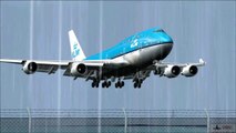 FS2004 - FS9 KLM Boeing 747 @ St.Maarten ( TNCM ) ( HD )