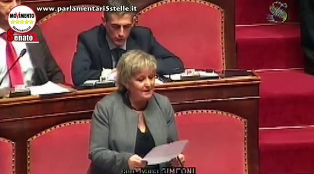 Sfiducia al Governo Renzi: l'intervento di Ivana Simeoni (M5S) - MoVimento 5 Stelle