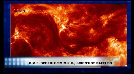 CMEs / Solar Flares Increasing in Speed (2012)