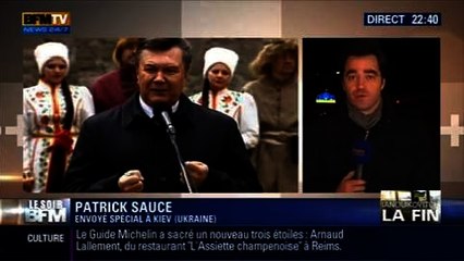 Le Soir BFM: Ukraine: l’ex-président en fuite, un nouveau gouvernement et la Russie entre dans le bal diplomatique - 24/02 3/6