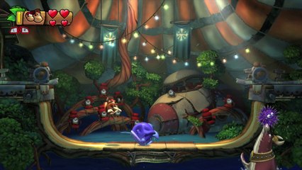 Donkey Kong Country: TF. Circo vikingo 1-Boss - Gameplay