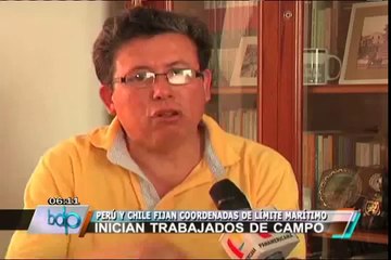 Скачать видео: Hoy inician trabajos de campo previa fijación de límites marítimos con Chile