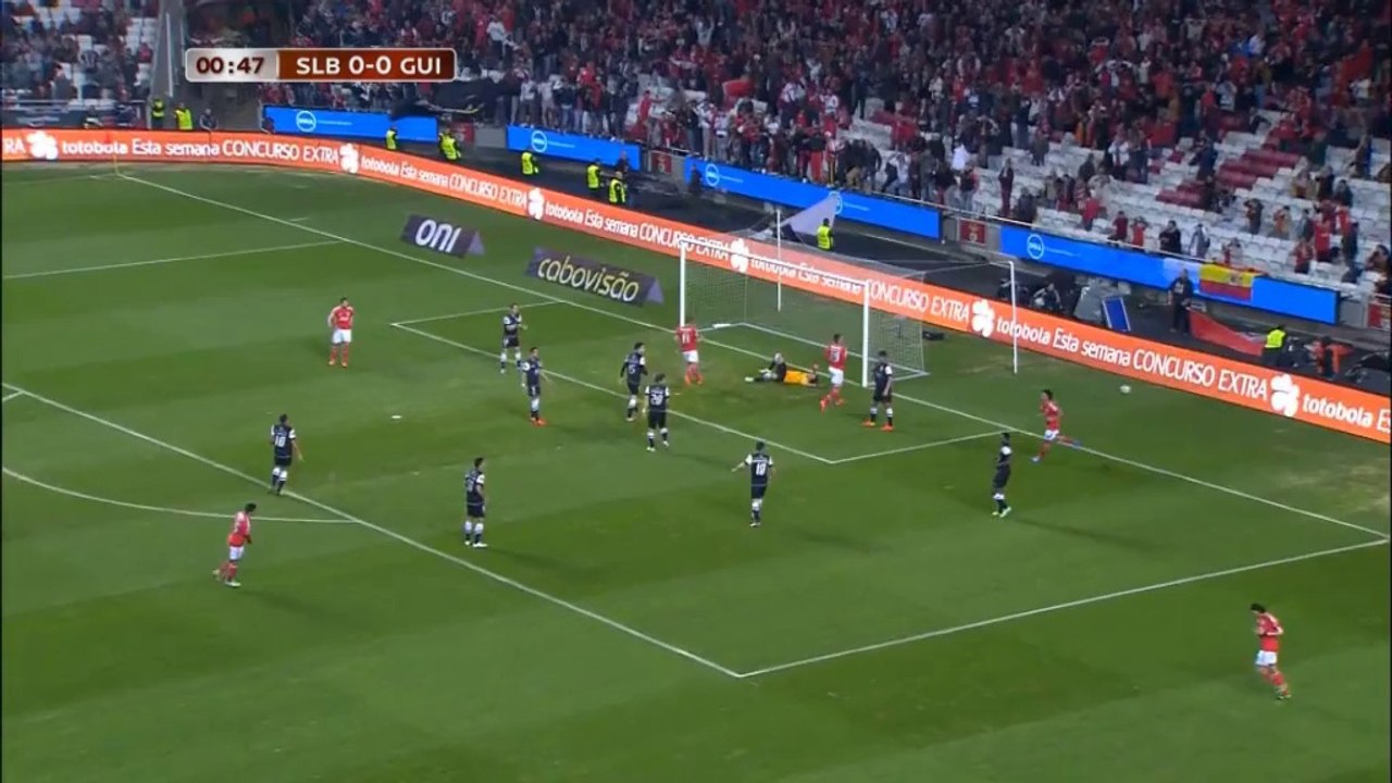 Portugal: Benfica 1 - 0 Vitoria Guimaraes