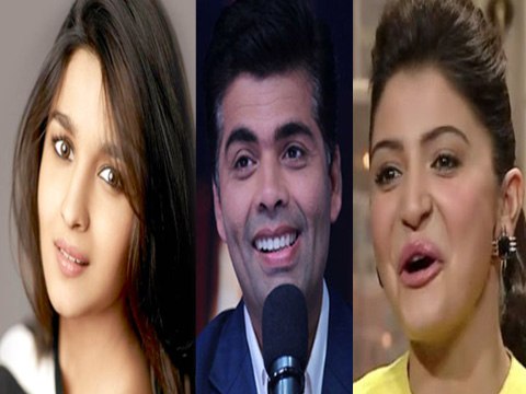 Alia Bhatt And Anushka Sharma Leave Karan Johar Confused