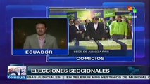 Irreversible ya la tendencia en resultados electorales de Ecuador