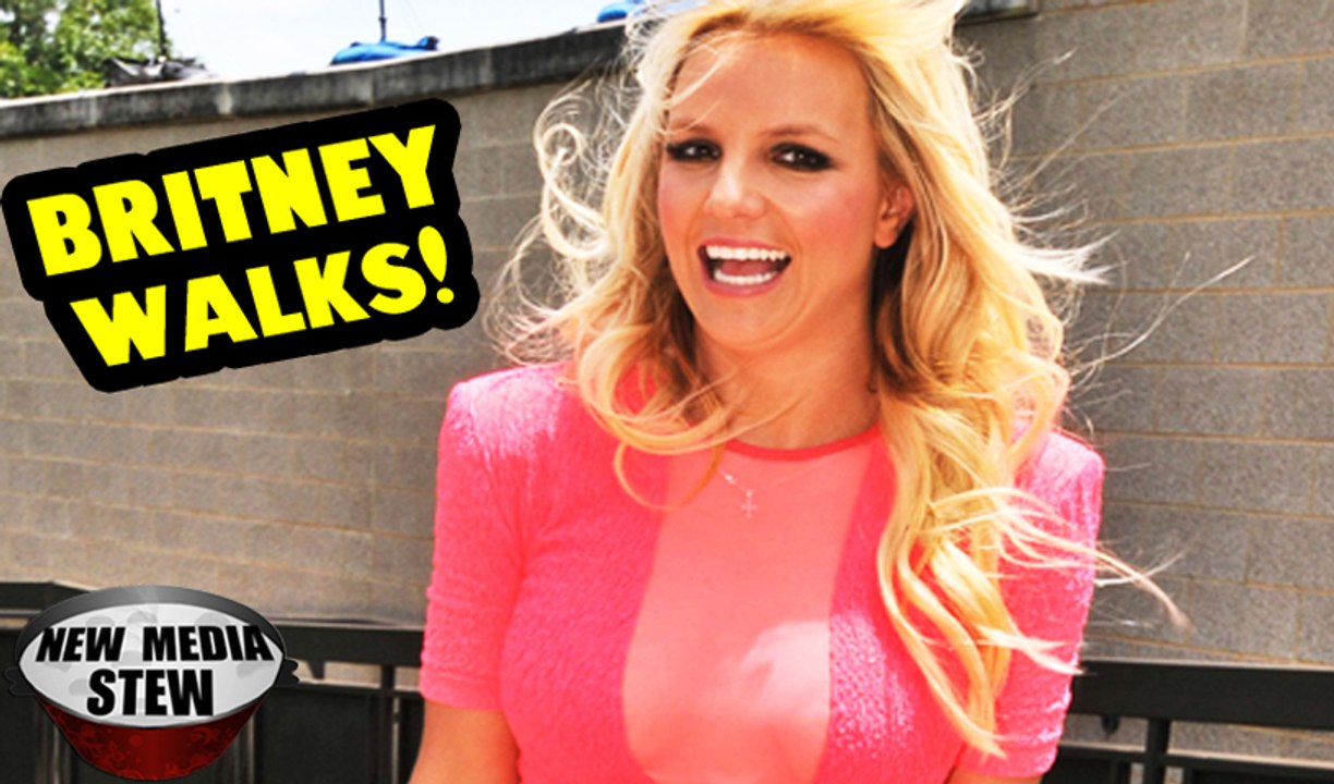 BRITNEY SPEARS Walks Off 'X Factor'
