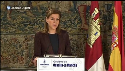 Cospedal al PSOE:"Quienes apoyaron el terrorismo no pueden disfrazarse de aliados"