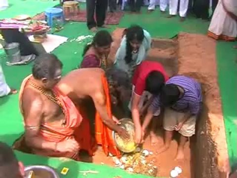 Koneru Prasad at Laying of Foundation Stone for School - Part 2