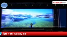 Samsung Galaxy S5 Tanıtıldı! İşte Yeni Galaxy S5