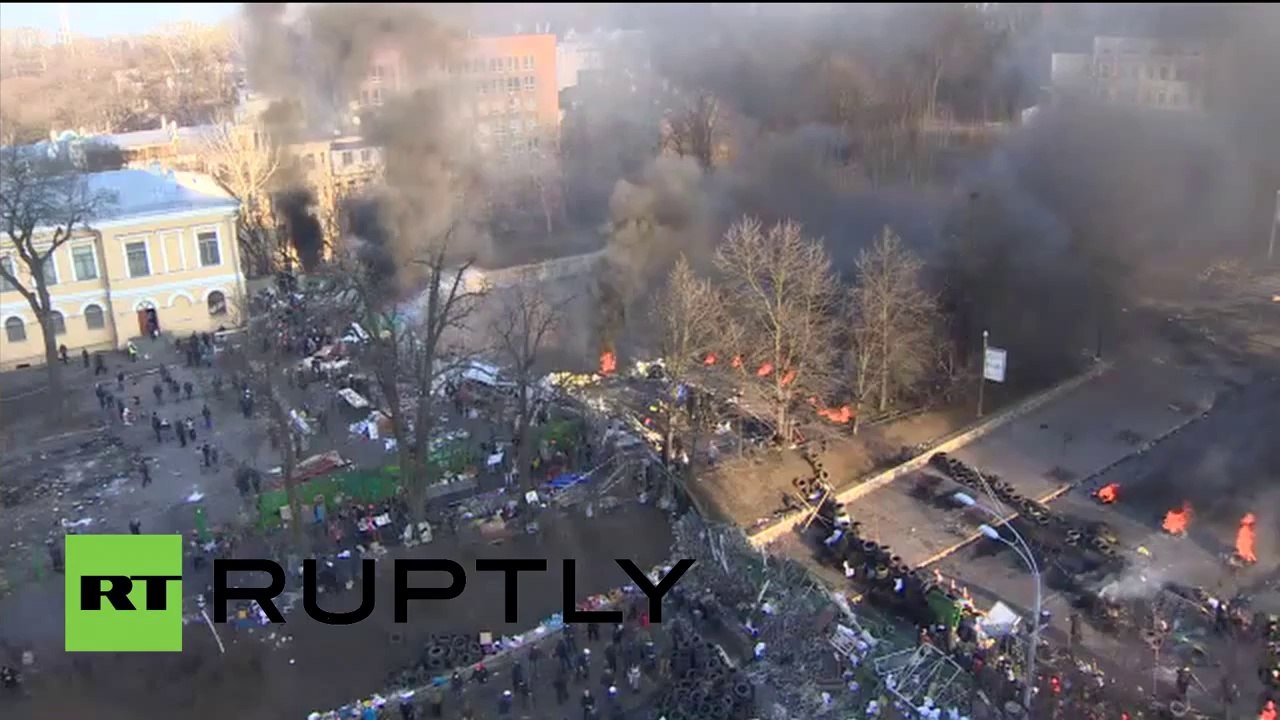 Ukraine Unrest: Rioters renew offensive in Kiev, truce broken