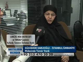 MİDE TÜMÖRÜNE KESİN ÇÖZÜM!