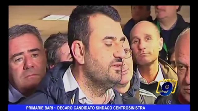 Primarie Bari | Decaro Candidato Sindaco Centrosinistra