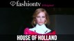 House of Holland Fall/Winter 2014-15 | London Fashion Week LFW | FashionTV