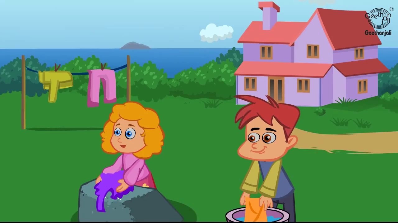 Nursery Rhymes -  Here We Go Round The Mulberry Bush, The Mulberry Bush....