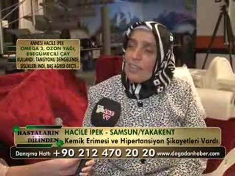 KEMİK ERİMESİ - HİPERTANSİYON RAHATSIZLIĞI VARDI ŞİFALI BİTKİLERİ KULLANDI